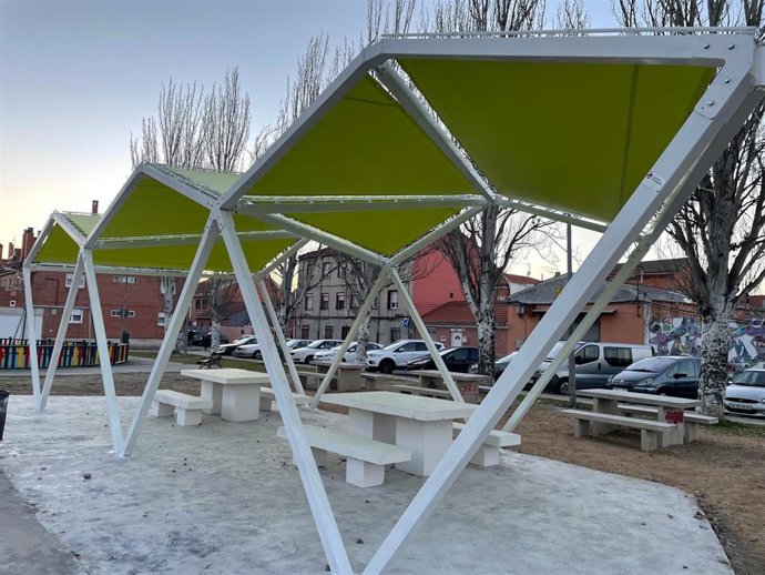 Intervención en la Plaza de las Nieves de Valladolid.