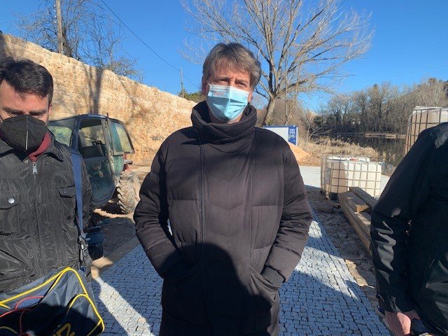 El alcalde, Carlos Martínez.