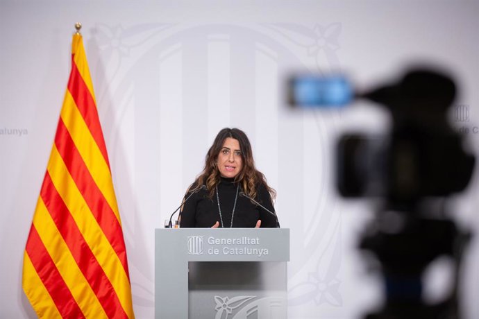 La portaveu del govern, Patrícia Plaja