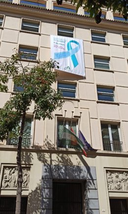 Archivo - Fachada de la Delegación de Salud de la Junta de Andalucía