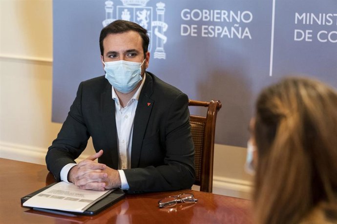 El ministro de Consumo, Alberto Garzón.