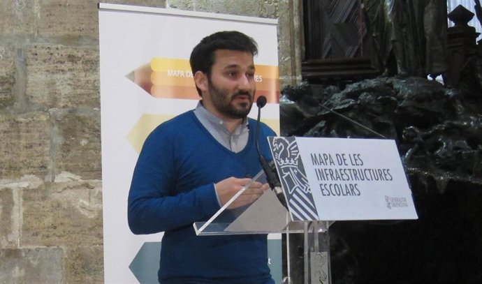 Archivo - Imagen de archivo de Vicent Marz, conseller d'Educació, Investigació, Cultura i Esport de la Generalitat Valenciana