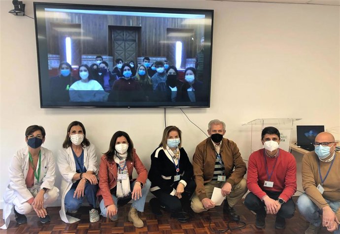 Visitas escolares al Hospital Reina Sofía de Córdoba.