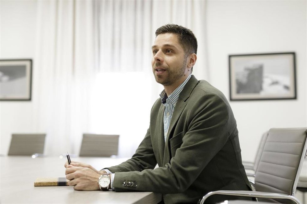 Archivo - Javier Rodríguez, consejero de Transición Ecológica del Cabildo de Tenerife