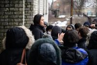 La ministra de Exteriores de Alemania visita el frente en el este de Ucrania