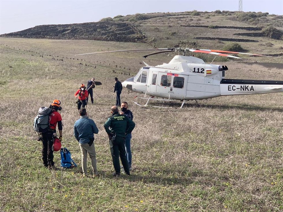 Labores de rescate del cuerpo sin vida de un joven que estaba de vacaciones en Lanzarote