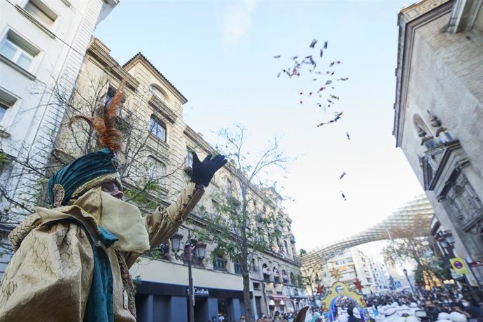 Archivo - Caramelos en la última Navidad en Sevilla