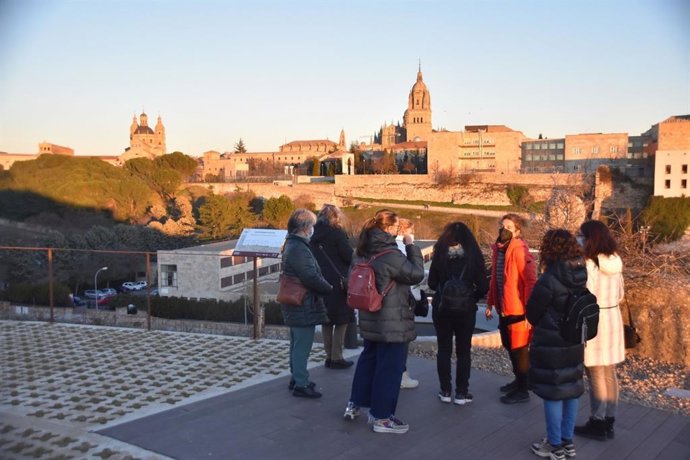 Guías participantes en la primera jornada de formación