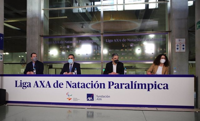 El CAR de Madrid ha acogido hoy la presentación de la Liga AXA de Natación Paralímpica, una novedosa competición de 6 pruebas basada en el sistema de multidiscapacidad.
