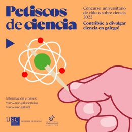 Cartel del concurso 'Petiscos de ciencia'