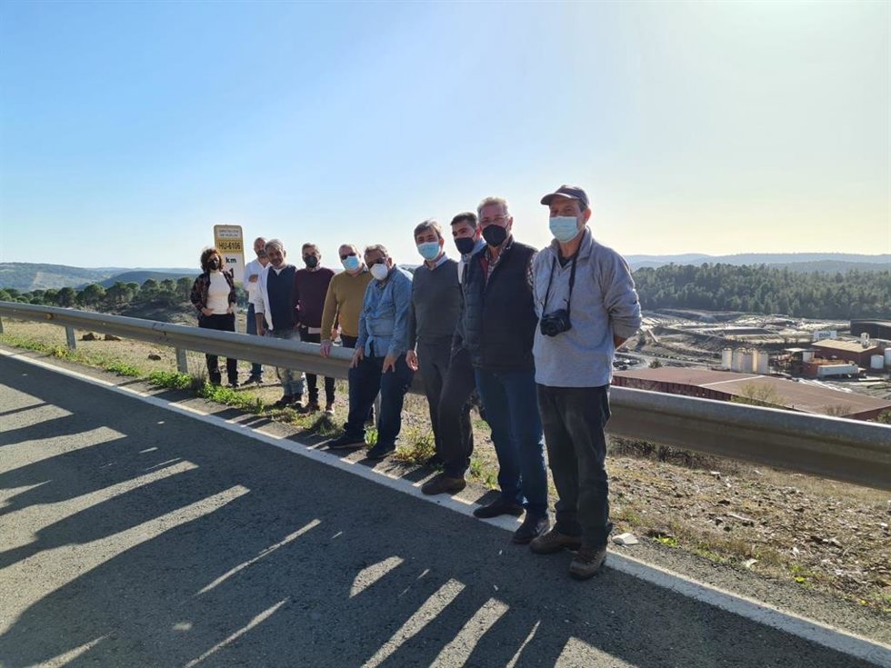 Miembro de la coalición 'Andaluces Levantaos' en Nerva (Huelva).