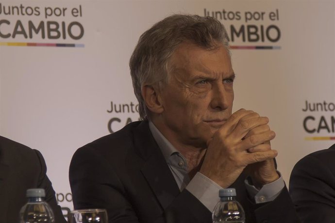 Archivo - El expresidente de Argentina Mauricio Macri