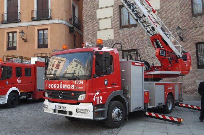 Archivo - Flota de Bomberos del Ayuntamiento de Madrid