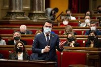 Aragons evita pronunciar-se sobre la crítica de Borrs a l'independentisme: "Hi ha divisió de poders"