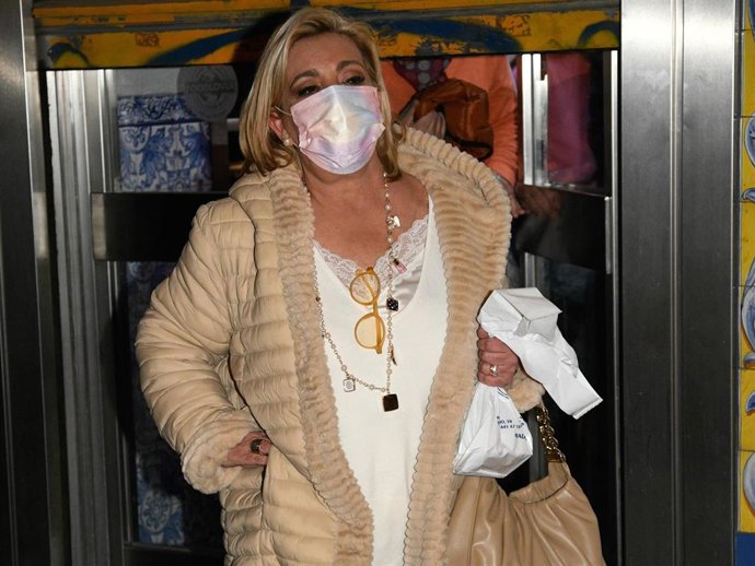 Carmen Borrego, en el cumpleaños de Kike Calleja