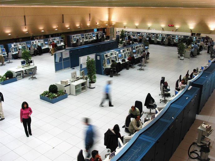 Enaire recuperó el 71,7% de los vuelos en enero respecto a los niveles de 2019