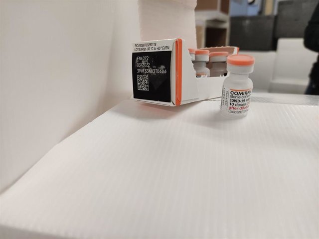 Archivo - Vacuna pediátrica contra la Covid