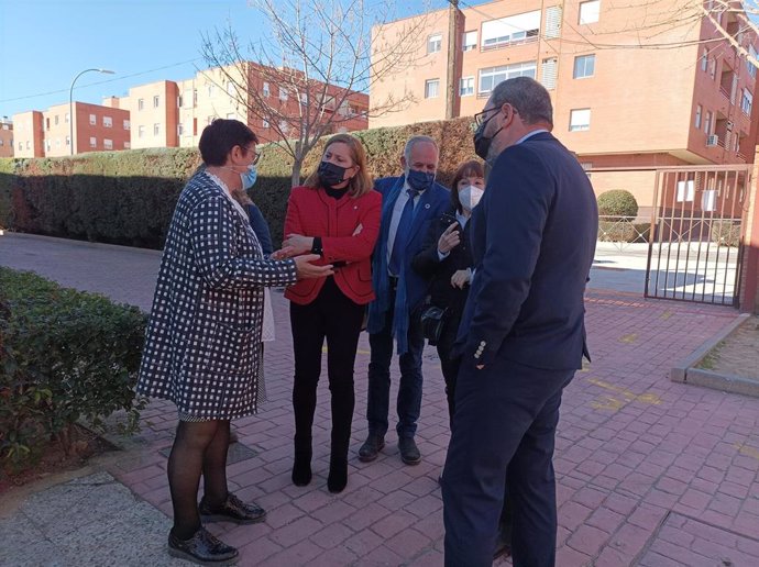 La consejera de Educación, Cultura y Deportes de C-LM, Rosa Ana Rodríguez, en Guadalajara