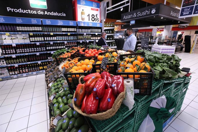 Productos de Sabor a Málaga en el hipermercado Carrefour Alameda
