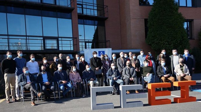 El consejero de Ciencia, Innovación y Universidad, Borja Sánchez, participa en la jornada de lanzamiento de los proyectos de las nuevas empresas de base tecnológica que se crean este año con financiación del Principado