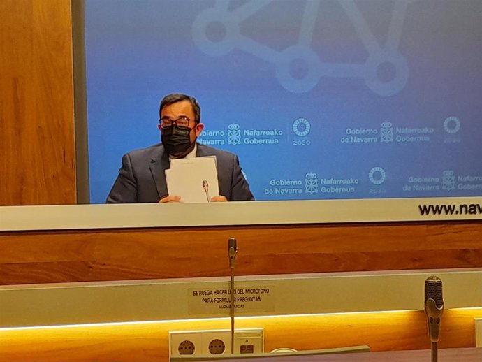 Remírez, durante la rueda de prensa