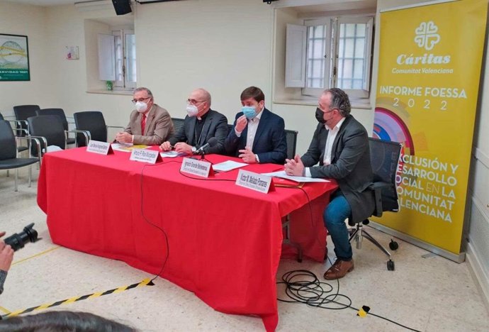 La Fundación FOESSA (Fomento de Estudios Sociales y Sociología Aplicada) y Cáritas Comunitat Valenciana presentan su Informe sobre exclusión y desarrollo social
