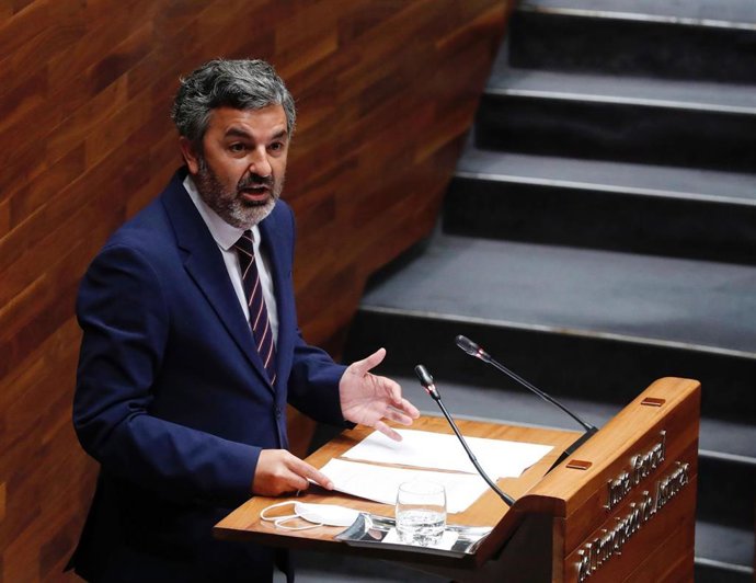 Archivo - Alejandro Calvo, consejero de Medio Rural y Cohesión Territorial del Principado de Asturias