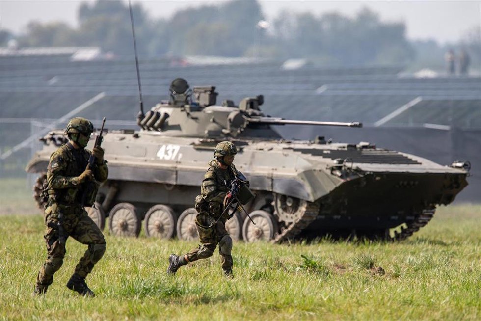 Archivo - Militares de la OTAN durante un ejercicio en República Checa.