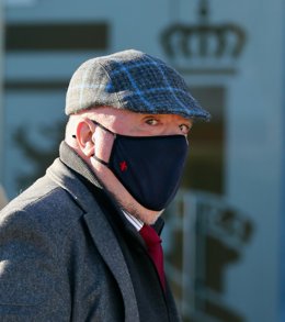 El comisario jubilado José Manuel Villarejo a su llegada a una nueva sesión del juicio por ‘Tándem’ en la Audiencia Nacional 