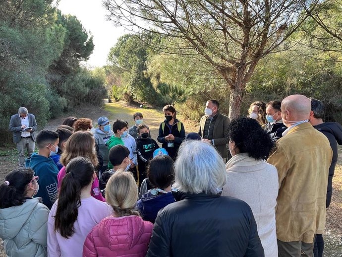 El delegado de Desarrollo Sostenible ha visitado la Laguna Primera de Palos.