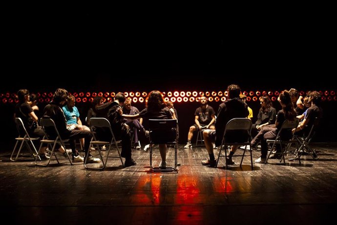 Archivo - La Tristura su obra 'Renacimiento. Sevilla' al Teatro Central.