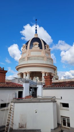 Reparación de tejado de pizarra en Cupula