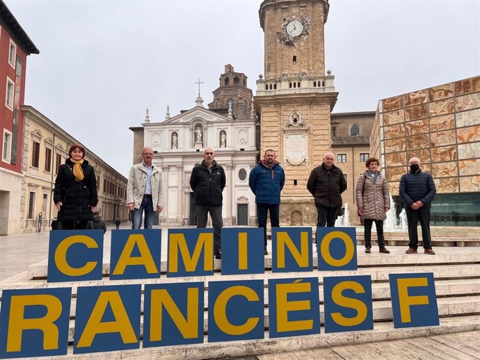 Presentación por parte de las asociaciones jacobeas de Jaca y Zaragoza del Camino Francés Federación.
