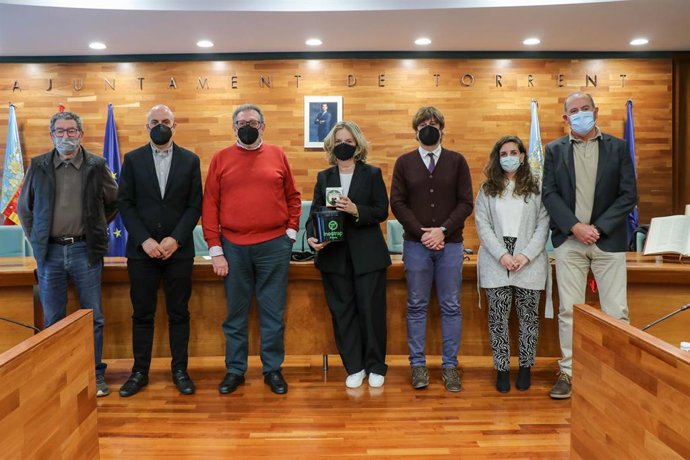 Rueda de prensa del proyecto 'Nescotiger' en el Ayuntamiento de Torrent