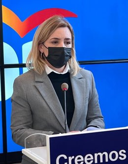 Almudena Martínez, diputada provincial del PP.