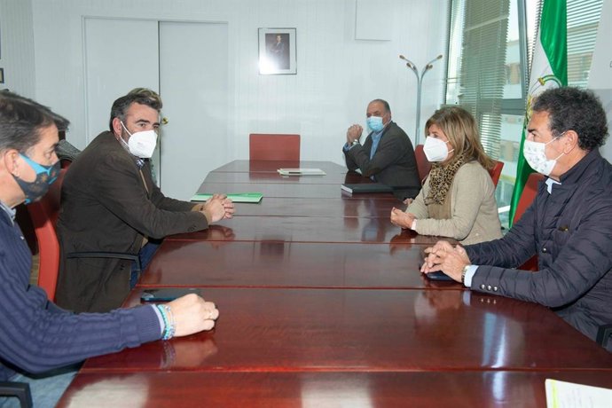 Reunión de la Junta y la Diputación de Cádiz.