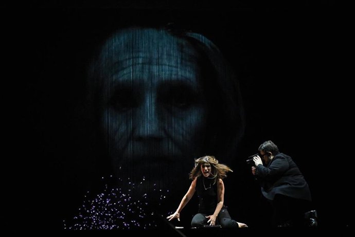 Adriana Lecouvreur durante una actuación.