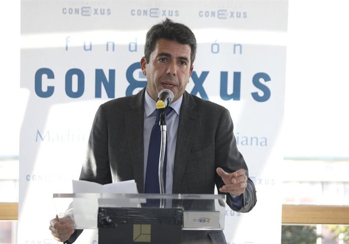 La Fundación Conexus Madrid-Comunitat Valenciana organiza un almuerzo con el presidente del PPCV y de la Diputación de Alicante, Carlos Mazón.