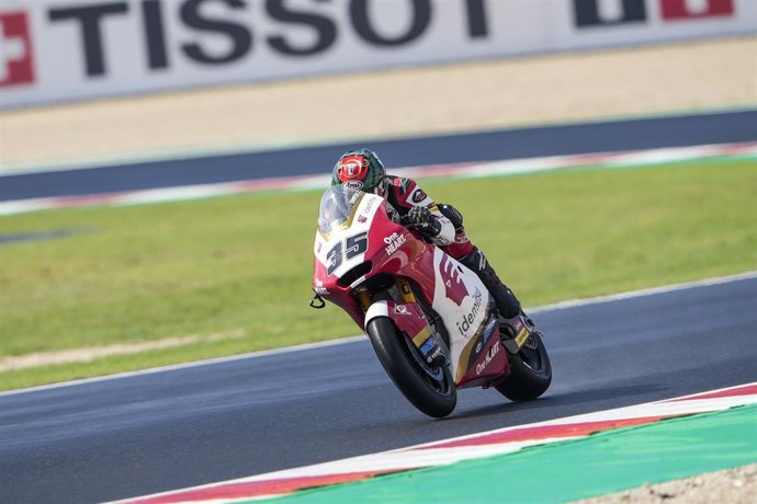 Archivo - El piloto tailandés Somkiat Chantra durante un Gran Premio en 2021