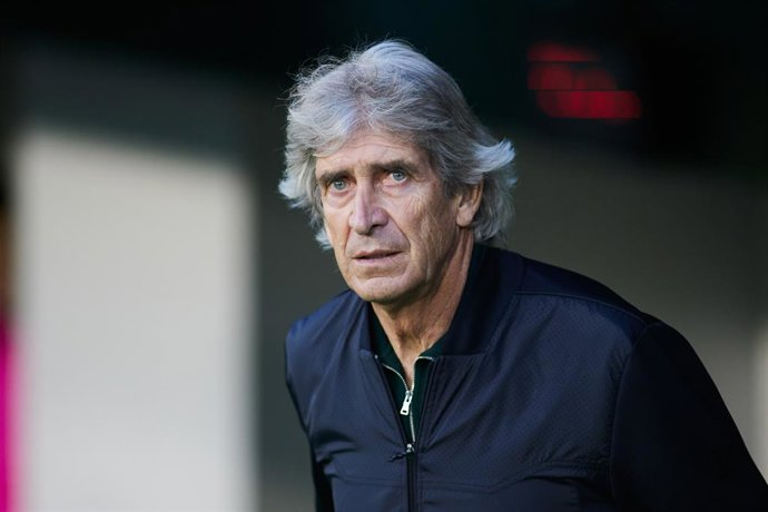 Manuel Pellegrini, head coach of Real Betis, looks on during the spanish league, La Liga Santander, football match played between Real Betis and Villarreal CF at Benito Villamarin stadium on February 6, 2022, in Sevilla, Spain.