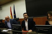 Garzón avisa de que UP seguirá insistiendo al PSOE para que "varíe" la reforma fiscal