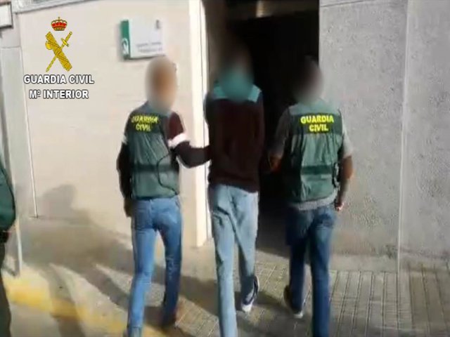 Imagen del detenido