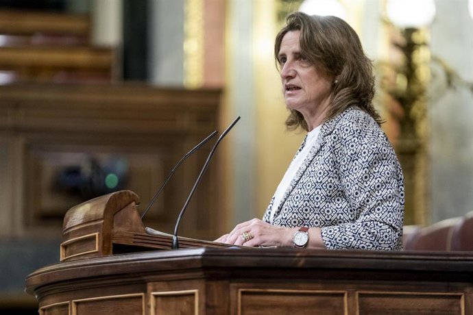La vicepresidenta tercera y ministra para la Transición Ecológica y el Reto Demográfico, Teresa Ribera