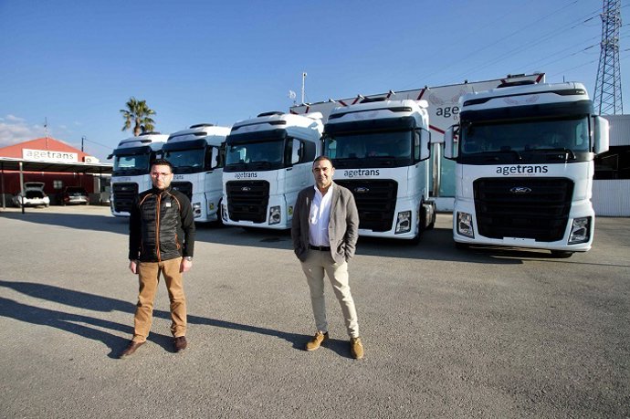 Entrega de Ford Trucks España a Agetrans