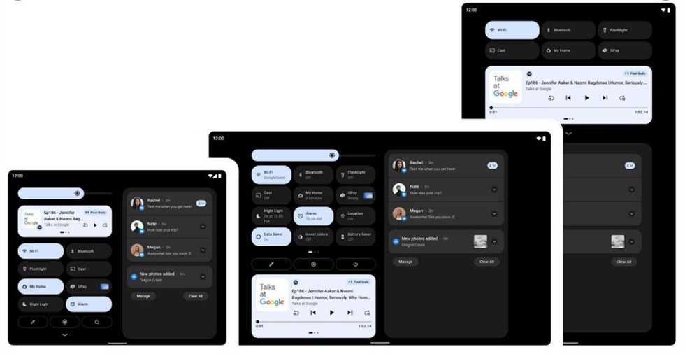 Dispositivos de pantalla grande que tendrán soporte para Android 12L