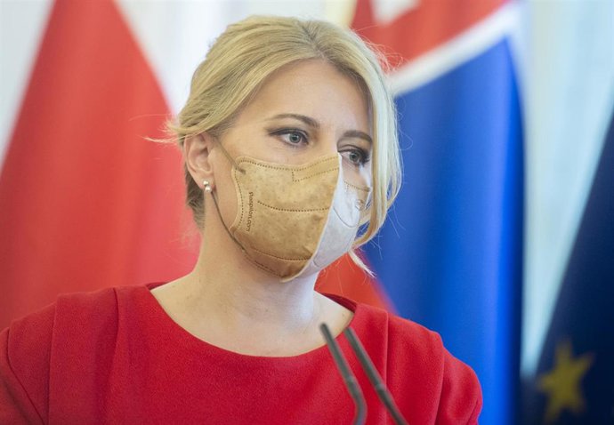 Archivo - La presidenta eslovaca, Zuzana Caputova.
