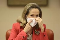 Calviño califica de "muy buena noticia" el acuerdo con sindicatos para subir el SMI a 1.000 euros