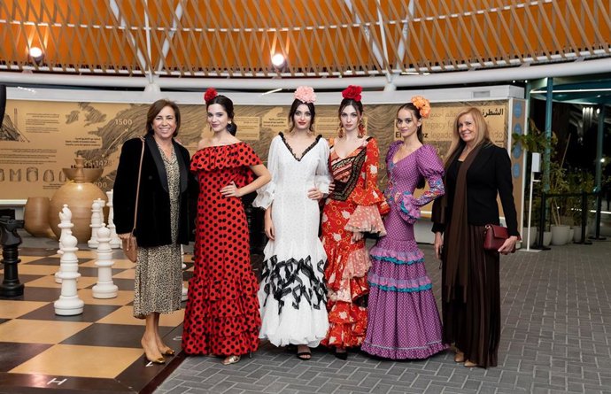 La moda flamenca andaluza llega a Dubai