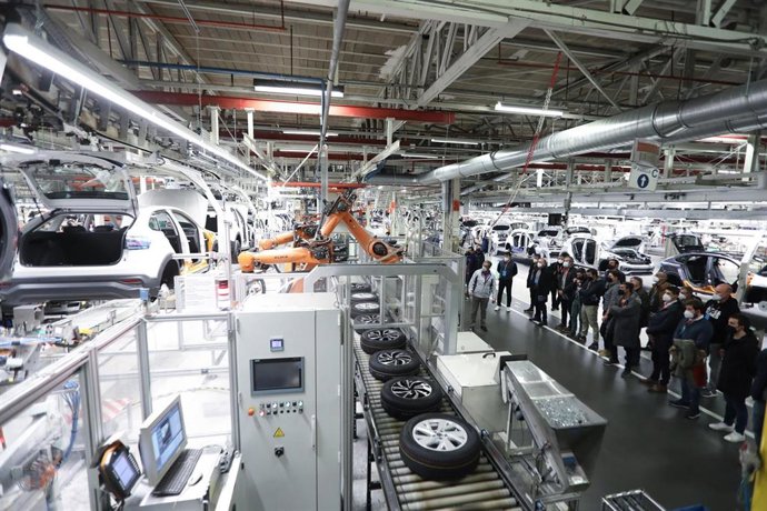 Visita a la planta de Landaben.