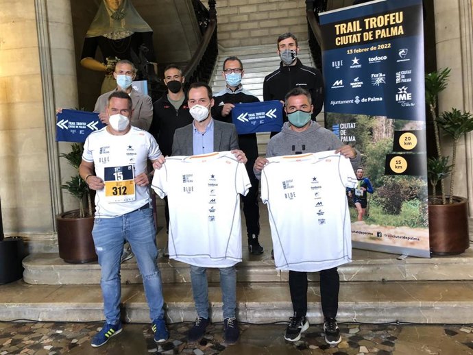 Presentación de la novena edición del Trail Trofeu Ciutat de Palma.